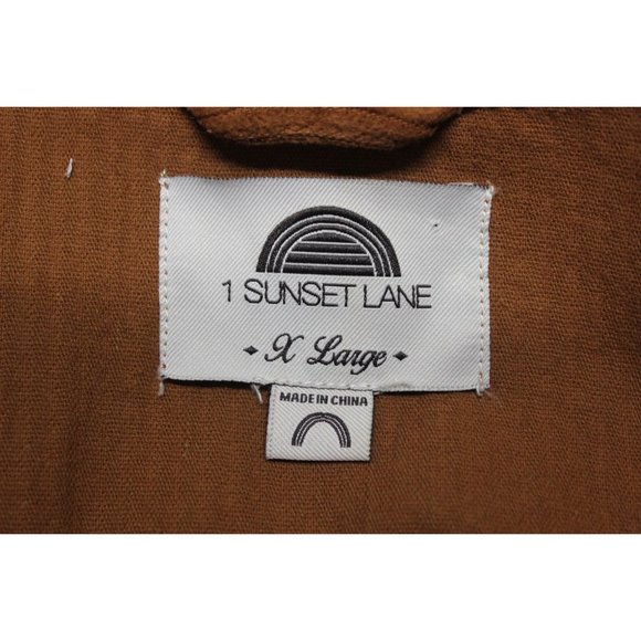 1 Sunset Lane juniors' corduroy button front short trucker jacket XL - Picture 6 of 9